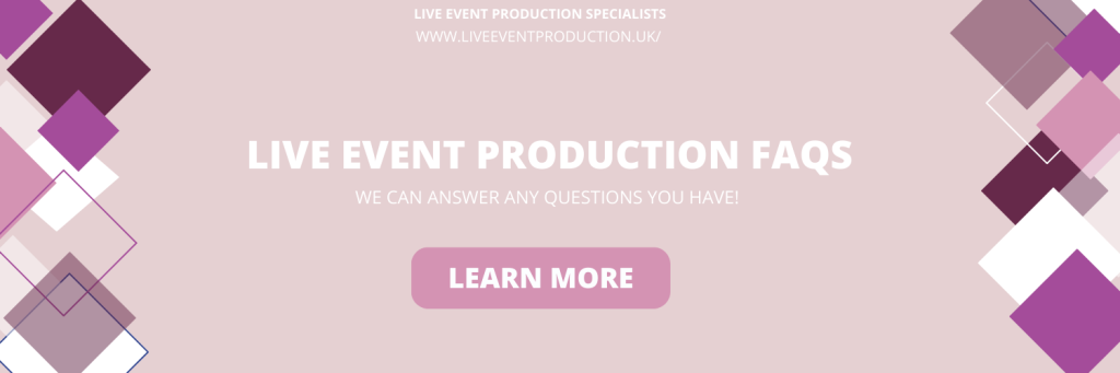 live event production faqs